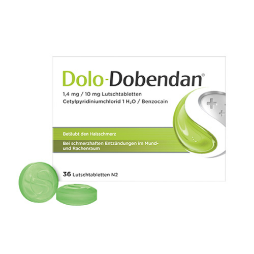 Dolo-Dobendan 1,4 mg / 10 mg Lutschtabletten
